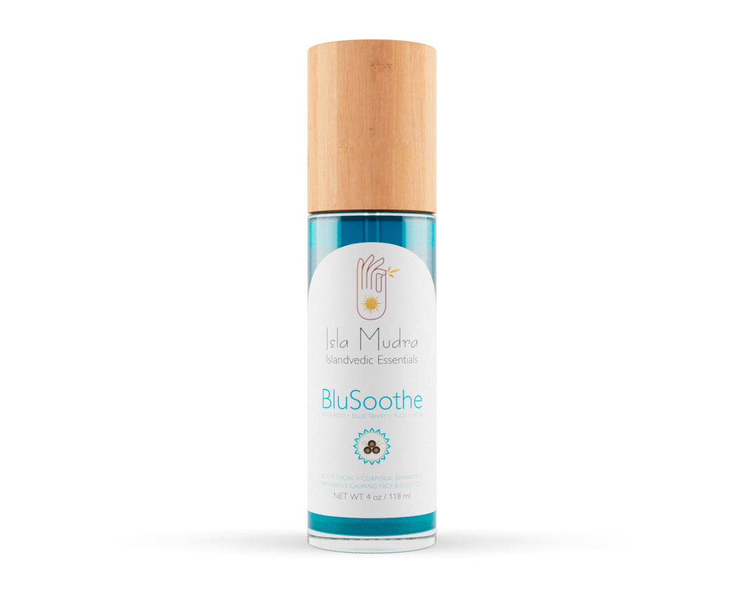 Antioxidant and Repair Body Oil for after sun, after shaving, redness, and skin irritation. Face and Body Serum